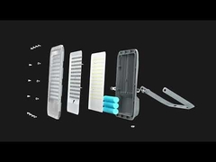 TK07 KCD aluminium behuizing zonne schijnwerper met snel opladen en automatisch schakelen