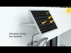 TK01 LED Solar Outdoor Flood Lights Aluminium Housing High Power Landscape Bridgelux Chip 2700-6500k