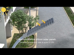 TR08 Alles-in-één Solar Straatlantaarn 100w 200w 300w Aluminium Behuizing IP65 Hoge Helderheid