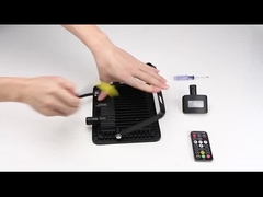 BK beveiligingsprojectoren dakplaat 30w 50w 100w buitenbewegingssensor overstromingslicht met afstandsbediening