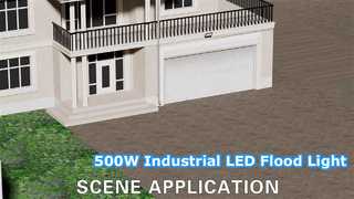 GK-E AC LED-schijnwerper, LED-lamp met hoog lumen, IP65 waterdicht, afneembare glazen afdekking