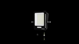IK03-E2 AC LED-schijnwerper van aluminiumlegering, LED met hoog lumen, IP65 waterdicht, eenvoudige installatie