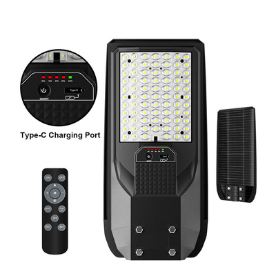TR-CS High Lumen Brightness All In One Solar LED Street Light met Type C-oplader en IP65 waterbestendigheid