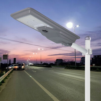 IP65 Lithiumbatterij 100w 300w 500w All in One Zonne-Straatlicht voor gebruik op de buitenweg