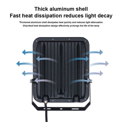 KCD 20000 Lumen IP65 Waterproof LED Floodlight with 50000 Hours Lifespan for Outdoor Stadium and Landscape